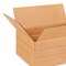 25 Pack Multi Depth Corrugated Cardboard Boxes for Packing Shipping and Storage 16 x 12 x 6 inch